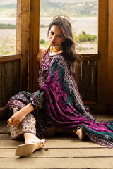 3-PC Unstitched Embroidered Chiffon Collection VSLW6-12