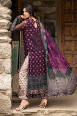 3-PC Unstitched Embroidered Chiffon Collection VSLW6-12