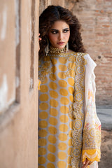 3-PC Unstitched Embroidered Chiffon Collection VSLW6-10