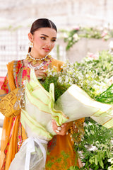 3-PC Unstitched Embroidered Lawn Collection CT5-13