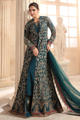3-PC Unstitched Embroidered  Luxury Chiffon  DJW6-05