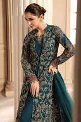 3-PC Unstitched Embroidered  Luxury Chiffon  DJW6-05