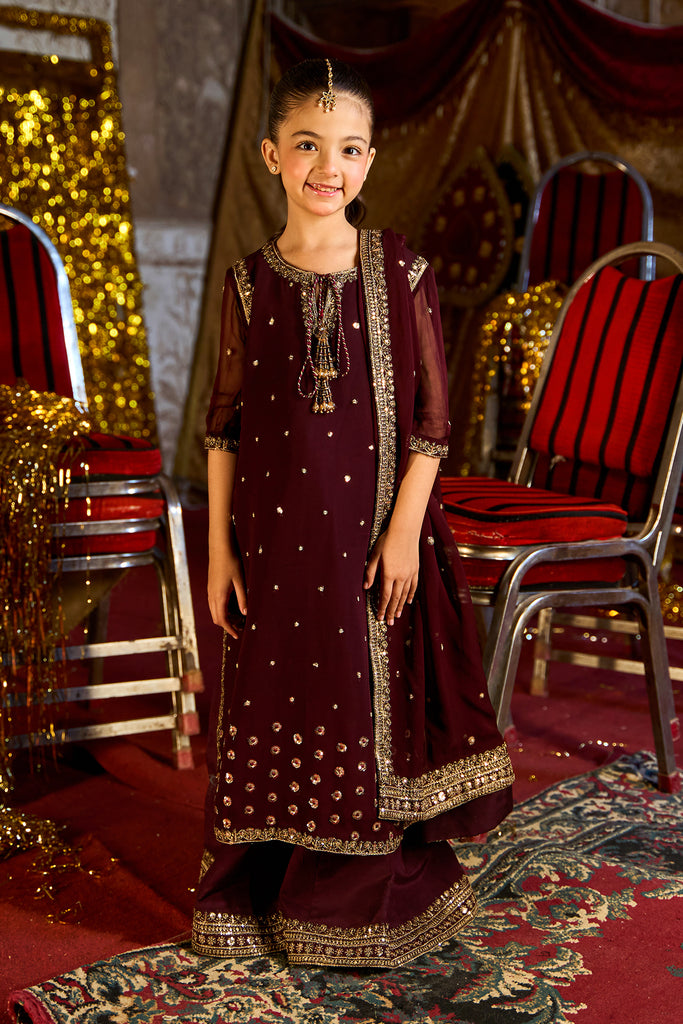 Charizma 3-PC Embroidered Chiffon Suit CKP-5-200, view 1