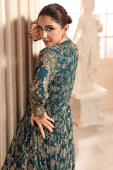 3-PC Unstitched Embroidered  Luxury Chiffon  DJW6-05