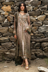 3-PC Unstitched Embroidered Chiffon Collection VSLW6-13